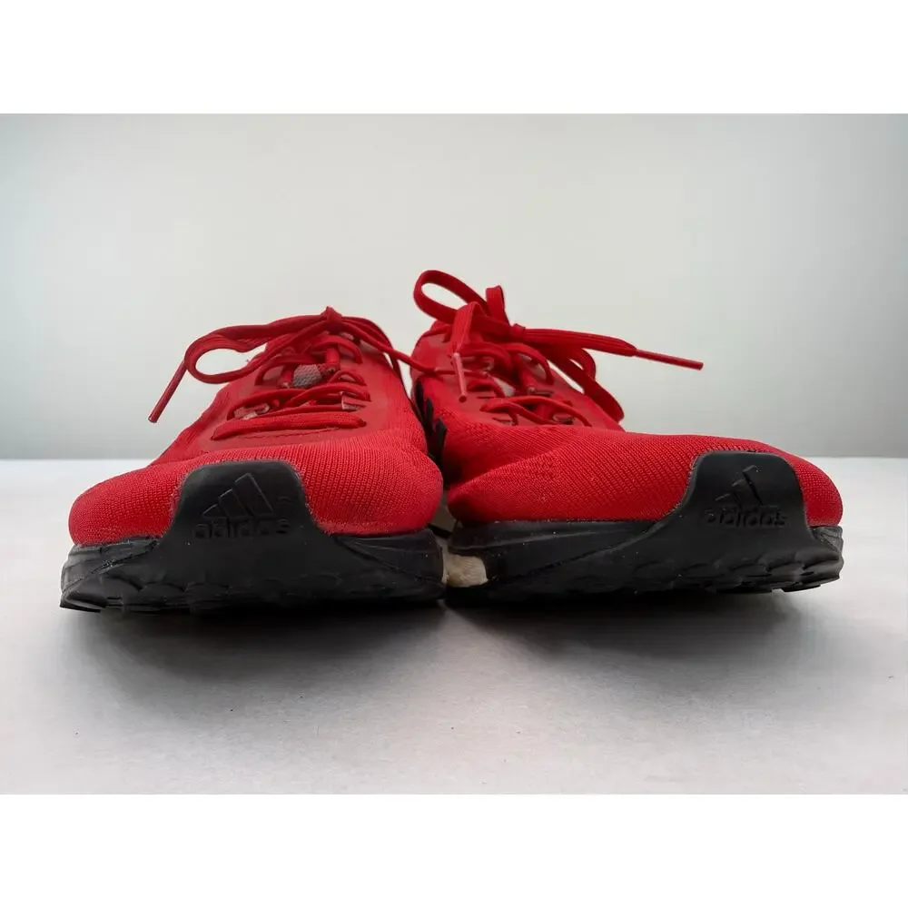 Adidas Sonic Drive Boost Running Shoes Red Black Mens Size 7.5 Athletic Sneakers